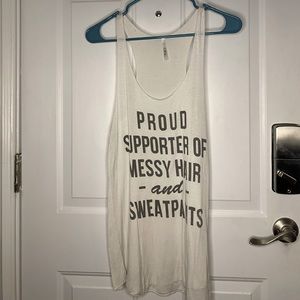 Graphic Tank. Size Medium.